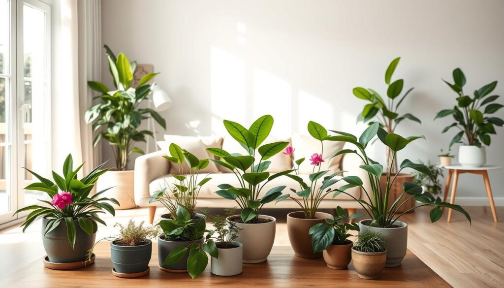 penempatan tanaman hias